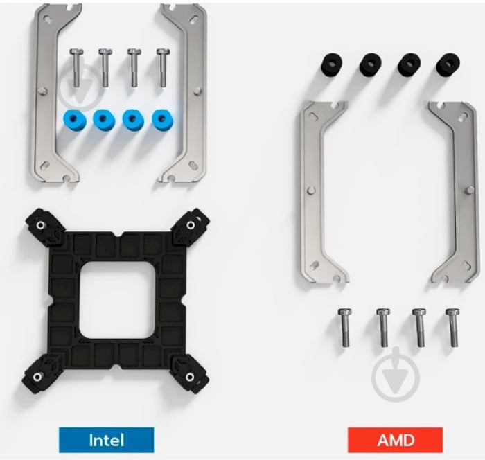 Процессорный кулер Montech NX400 ARGB (W) - фото 9 Процессорный кулер Montech NX400 ARGB (W) - фото 9