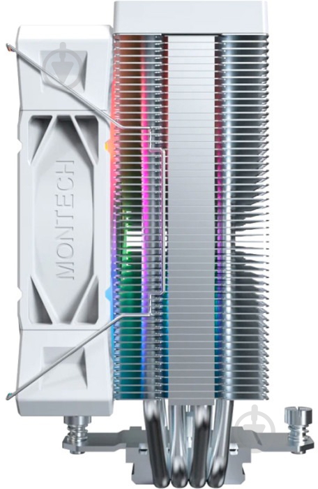Процессорный кулер Montech NX400 ARGB (W) - фото 8 Процессорный кулер Montech NX400 ARGB (W) - фото 8