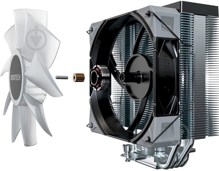 Процессорный кулер Montech NX400 ARGB (B) - фото 3