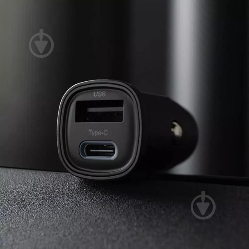 Автомобильное зарядное устройство Proove Flash 30W Type-C + USB black (CCFL30111201) - фото 3