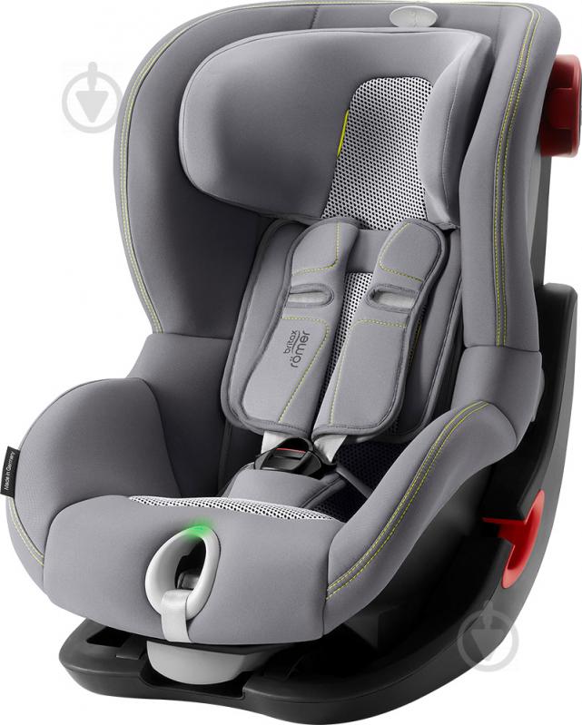 Автокрісло Britax-Romer KING II LS BLACK SERIES Cool Flow сірий 2000032897 - фото 1