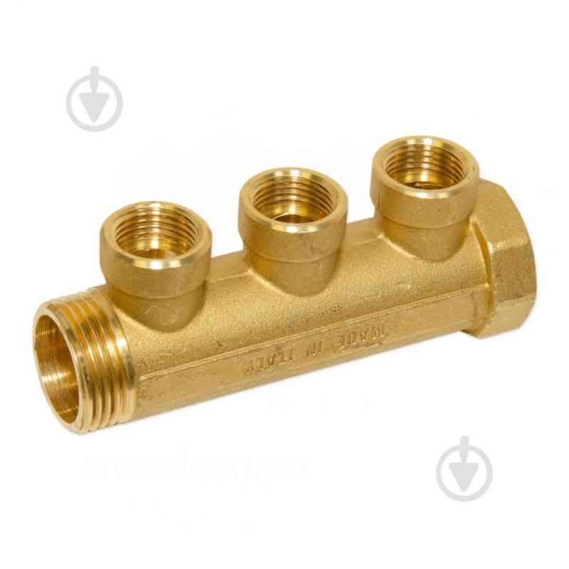 Колектор Bianchi Ø1 х 3 х 1/2 ВР латунь I=36 мм - фото 1 Колектор Bianchi Ø1 х 3 х 1/2 ВР латунь I=36 мм - фото 1