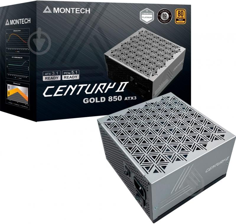 Блок питания Montech CENTURY II 850 850 Вт - фото 7