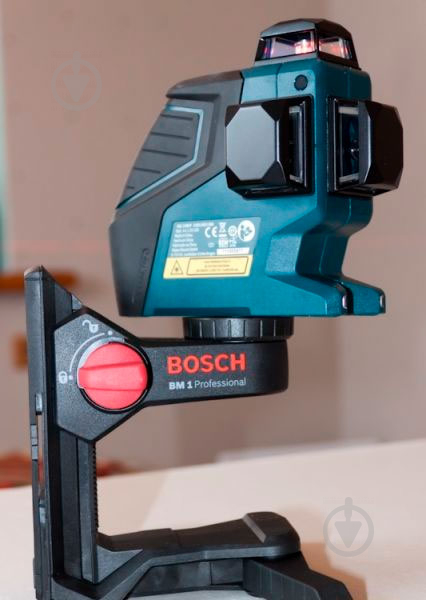 Нівелір лазерний Bosch Professional GLL 3-80 C - L-BOXX - універсальний тримач ВМ 1 0601063R02 - фото 4