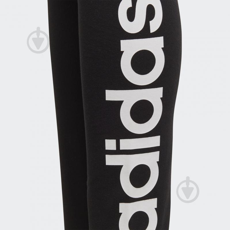 Лосины Adidas YG E LIN TGHT DV0337 черный - фото 5 Лосины Adidas YG E LIN TGHT DV0337 черный - фото 5