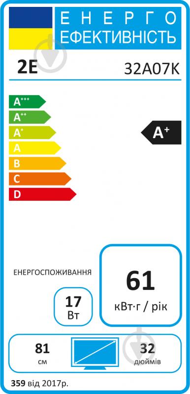 Телевизор 2E 2E-32A07K - фото 14