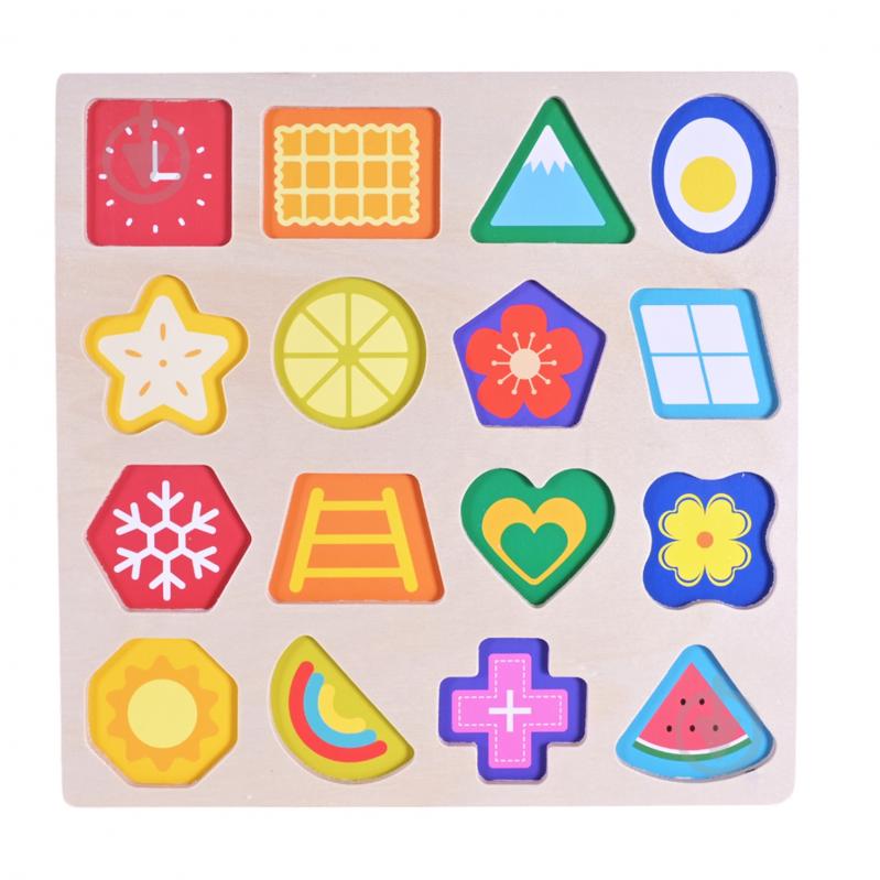 Пазл-вкладыш Shantou C15009 - фото 7