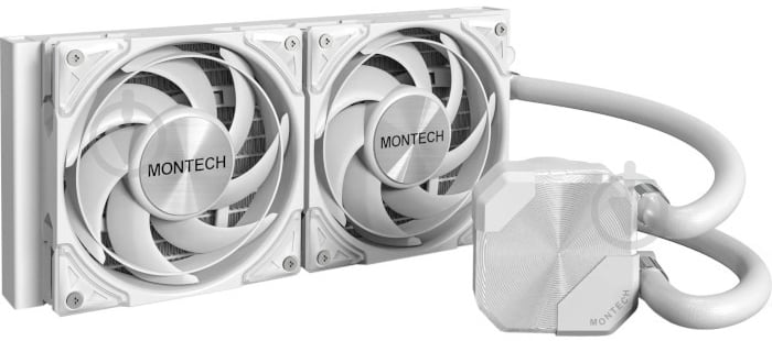 Система водяного охолодження Montech HYPER FLOW SILENT 240 (W) - фото 1 Система водяного охолодження Montech HYPER FLOW SILENT 240 (W) - фото 1