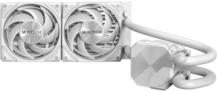 Система водяного охолодження Montech HYPER FLOW SILENT 240 (W) - фото 5 Система водяного охолодження Montech HYPER FLOW SILENT 240 (W) - фото 5