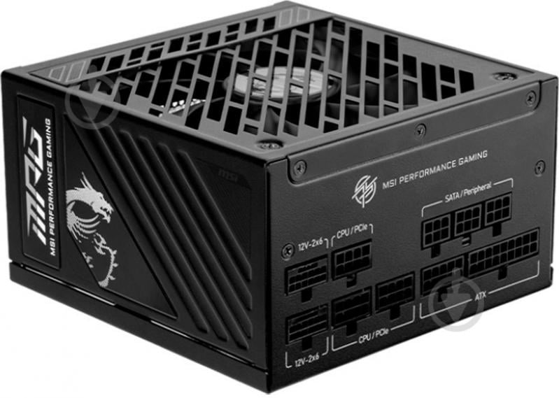 Блок живлення MSI MPG A1250GS PCIE5 1250 Вт - фото 1 Блок живлення MSI MPG A1250GS PCIE5 1250 Вт - фото 1