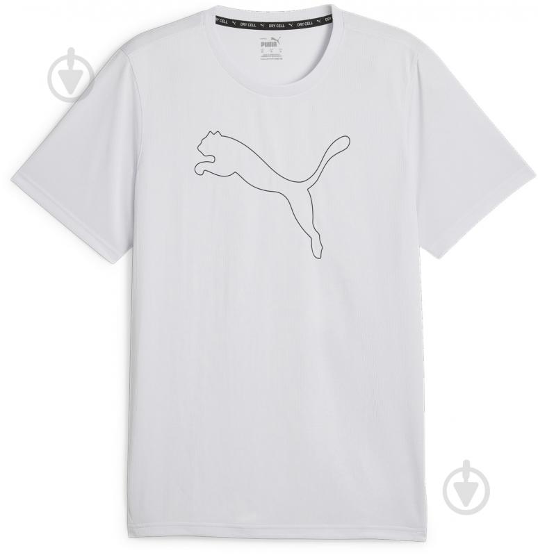 Футболка Puma PERFORMANCE CAT TEE M SILVER MIST 52031542 р.L сірий - фото 1