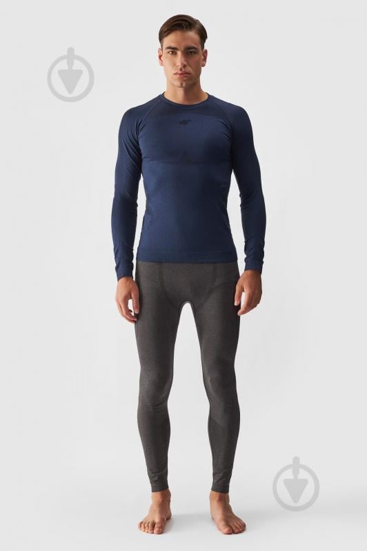 Термокофта 4F SEAMLESS UNDERWEAR M174 4FWAW24USEAM174-31M р.2XL-3XL синій - фото 4