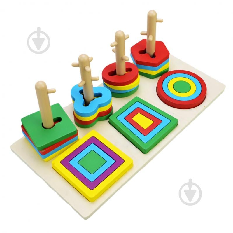 Сортер Shantou Геометрические фигуры C15034 - фото 7