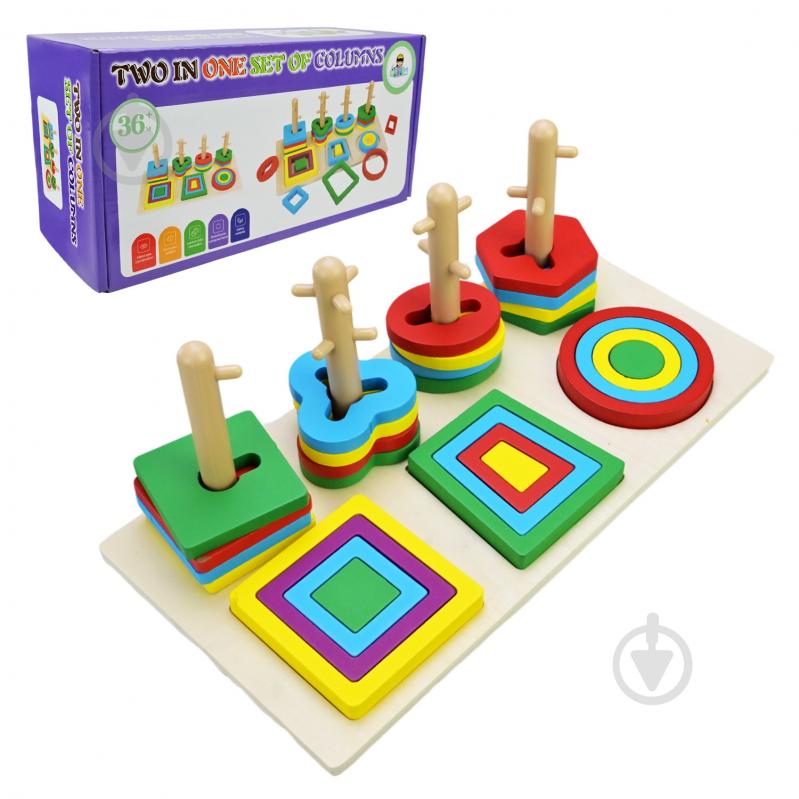 Сортер Shantou Геометрические фигуры C15034 - фото 20