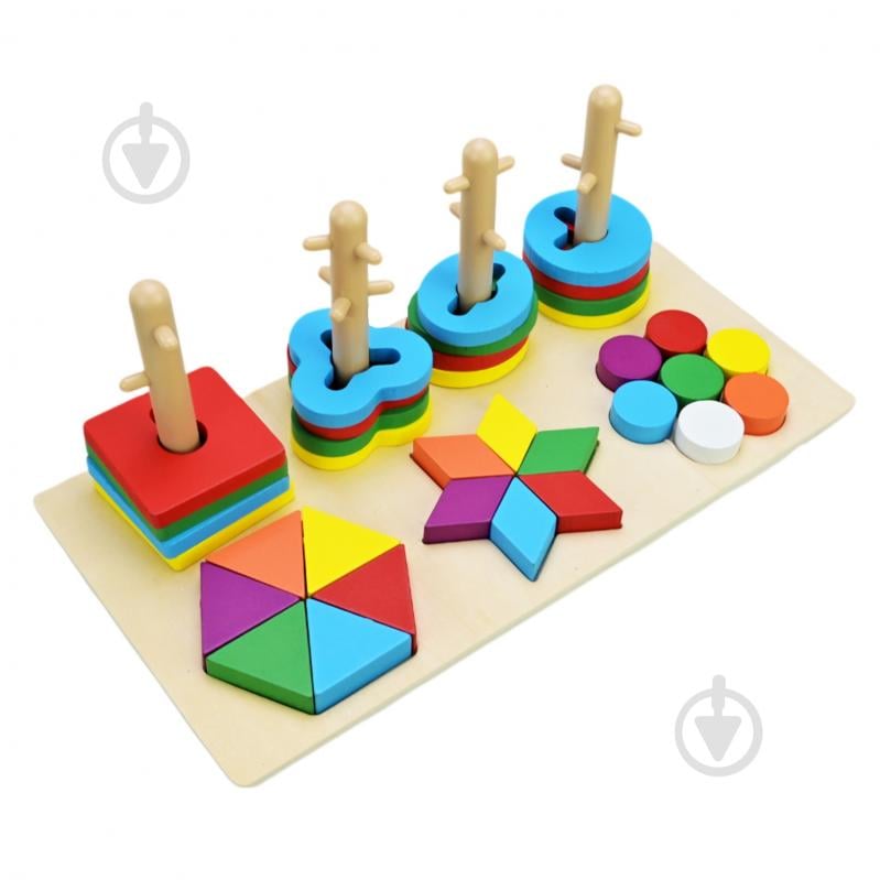 Сортер Shantou Геометрические фигуры C15034 - фото 9