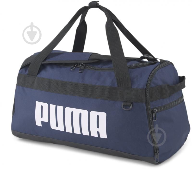 Сумка Puma CHALLENGER DUFFEL BAG 07953002 35 л синий - фото 1