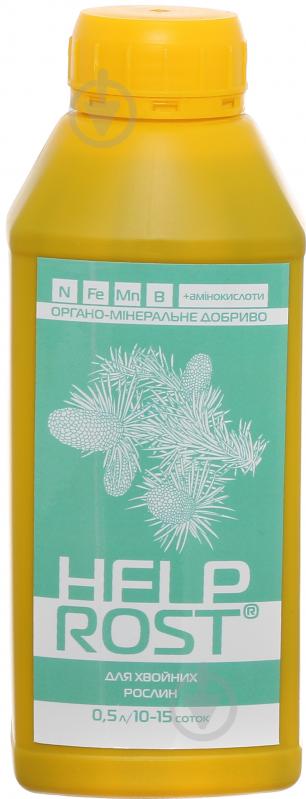 Добриво органо-мінеральне Help Rost Хвойні культури 500 мл - фото 1
