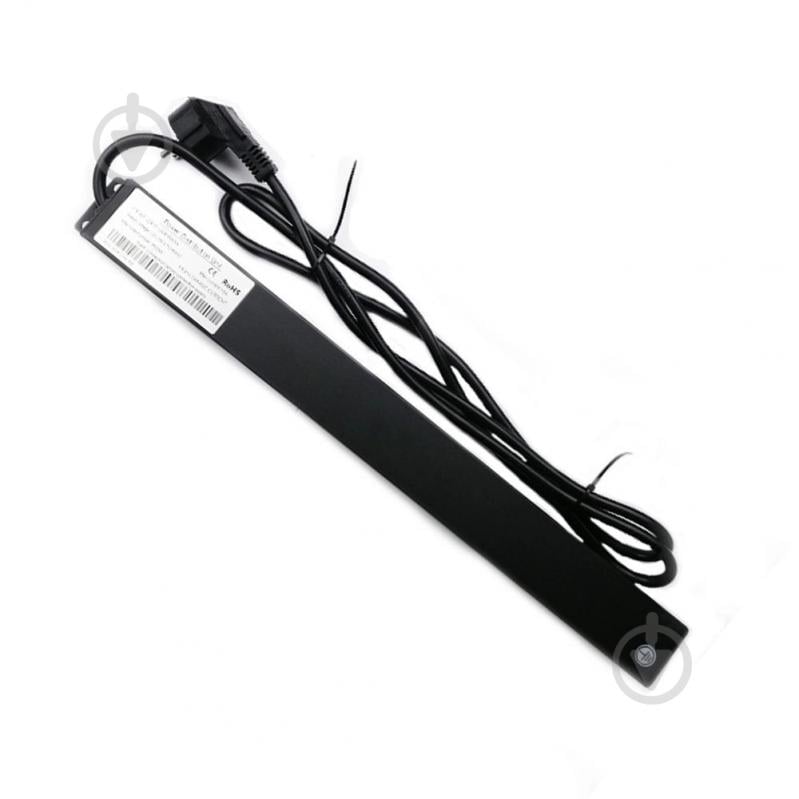 Сетевой фильтр CSV 1U 19" (WT-2261A-GER-8WAY-1.8) с заземлением 8 гн. черный 1,8 м 189332 - фото 2 Сетевой фильтр CSV 1U 19" (WT-2261A-GER-8WAY-1.8) с заземлением 8 гн. черный 1,8 м 189332 - фото 2