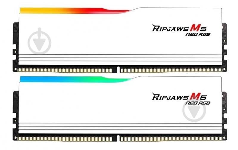 Оперативная память G.Skill DDR5 SDRAM 32 GB (2x16GB) 6000 MHz (F5-6000J3038F16GX2-RM5NRW) - фото 1 Оперативная память G.Skill DDR5 SDRAM 32 GB (2x16GB) 6000 MHz (F5-6000J3038F16GX2-RM5NRW) - фото 1