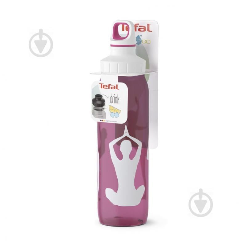 Бутылка спортивная Drink2Go PP 0,7 л Йога K3174112 Tefal - фото 5