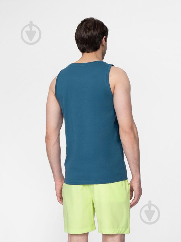 Майка 4F 4FSS22TTSHM255-32S р.L синий - фото 2 Майка 4F 4FSS22TTSHM255-32S р.L синий - фото 2