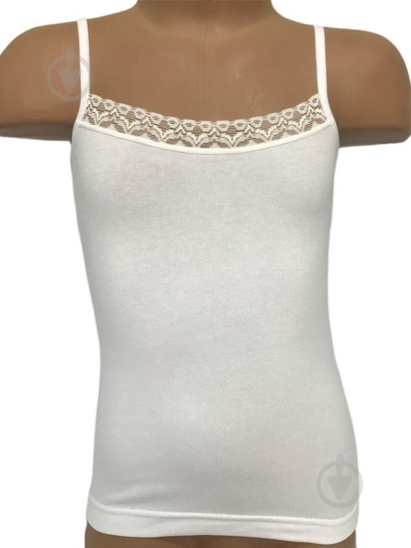 Майка детская для девочекдетские Bibo 33074 р.92 белый - фото 1