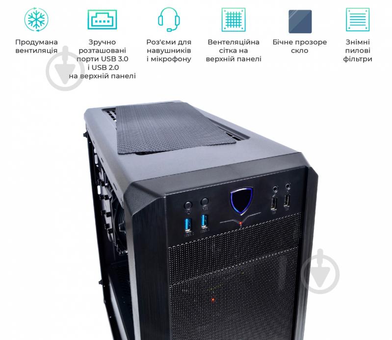 Рабочая станция Artline WorkStation W76 (W76v07Win) black - фото 10