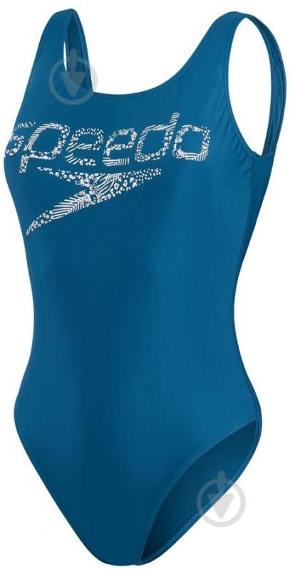 Купальник Speedo Logo Deep U-Back 8-12369G711 р.L синій - фото 1