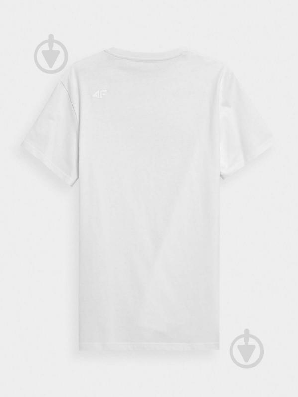 Футболка 4F H4Z21-TSM026-10S р.XL білий - фото 2 Футболка 4F H4Z21-TSM026-10S р.XL білий - фото 2