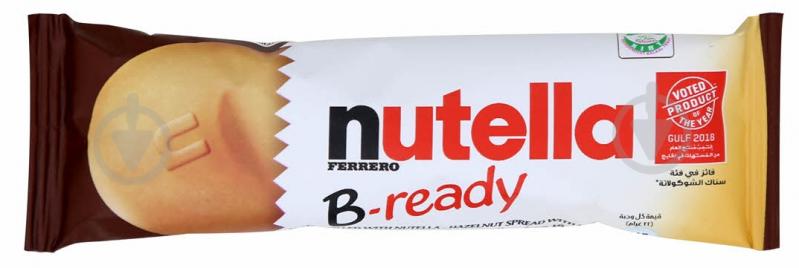 Батончик вафельний Nutella B-ready 22 г - фото 1