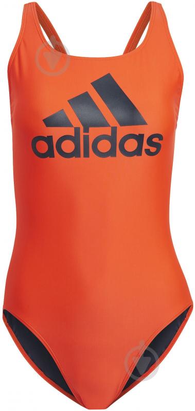 Купальник Adidas Big Logo HL8428 р.36 оранжевый - фото 1