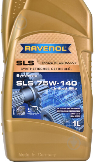 Мастило трансмісійне RAVENOL SLS 75W-140 1 л (RAV SLS 75W140 LS 1L) - фото 2