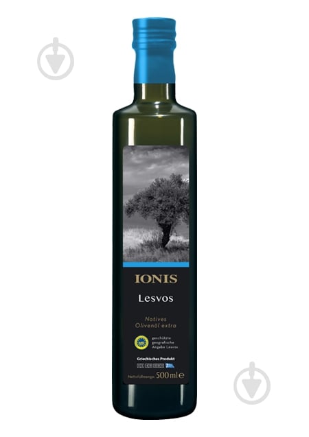 Олія оливкова IONIS Extra Virgin LESVOS 500 мл - фото 1
