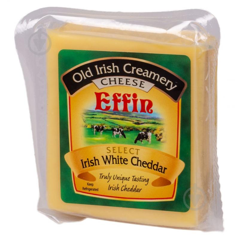 Сыр TM Old Irish Creamery Чеддер белый 200 г - фото 1