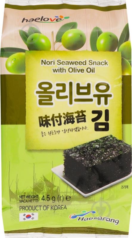 Снеки норі Haelove з оливковою олією 4.5 г - фото 2