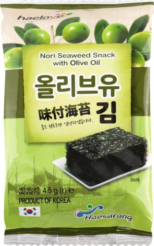 Снеки норі Haelove з оливковою олією 4.5 г - фото 7
