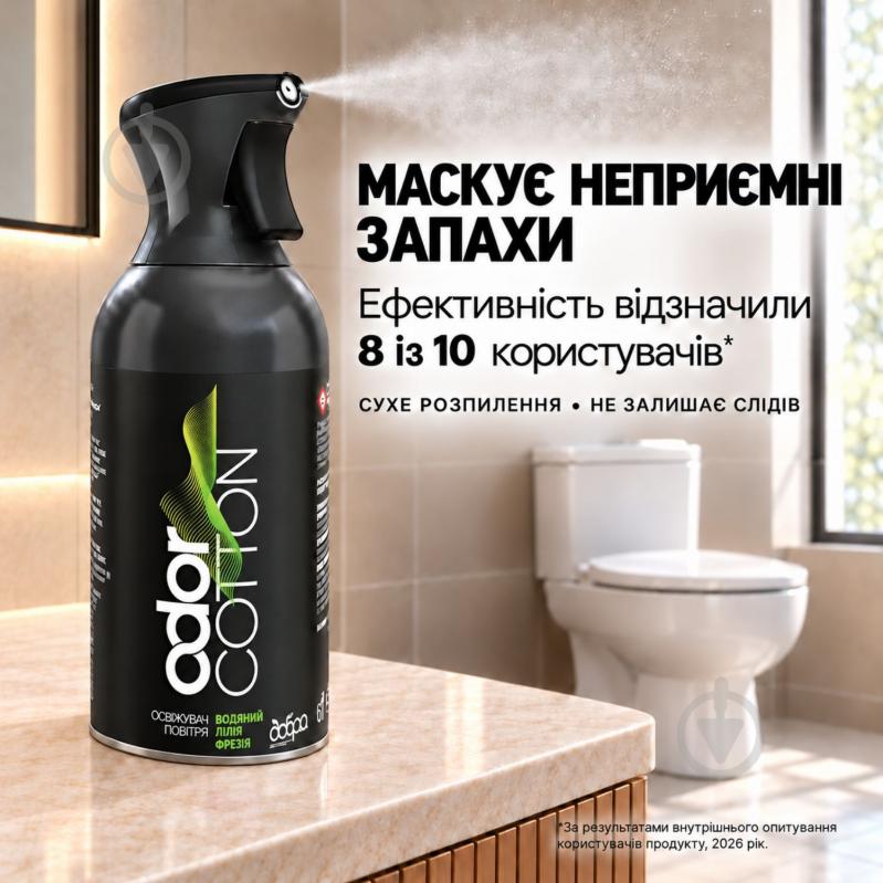 Освежитель воздуха Odor Premium Cotton 250 мл - фото 2 Освежитель воздуха Odor Premium Cotton 250 мл - фото 2