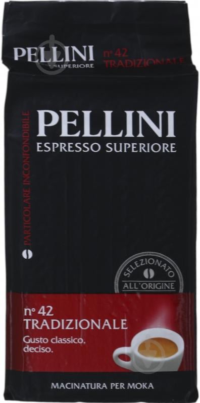 Кофе молотый Pellini №42 Tradizionale Espresso Superiore 250 г - фото 1