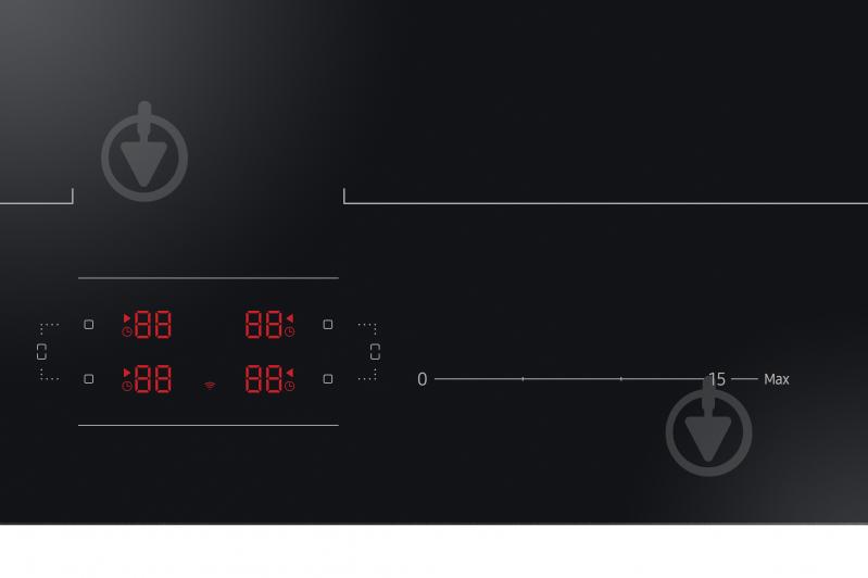 Варочная поверхность индукционная Samsung NZ64B5066FK/WT - фото 6