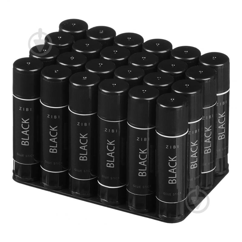 Клей-олівець Black 9 г PVP ZB.6305 ZiBi - фото 2