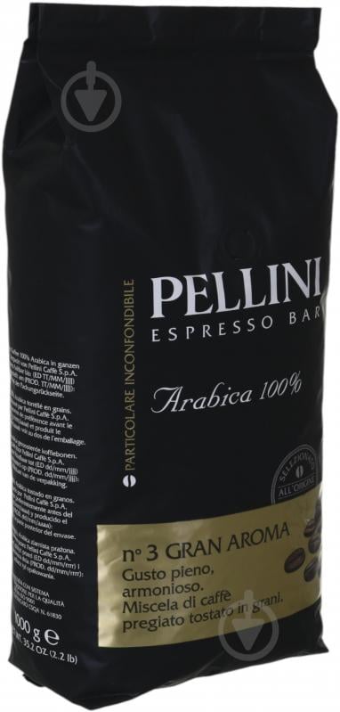 Кофе в зернах Pellini Espresso Bar 1000 г - фото 2 Кофе в зернах Pellini Espresso Bar 1000 г - фото 2
