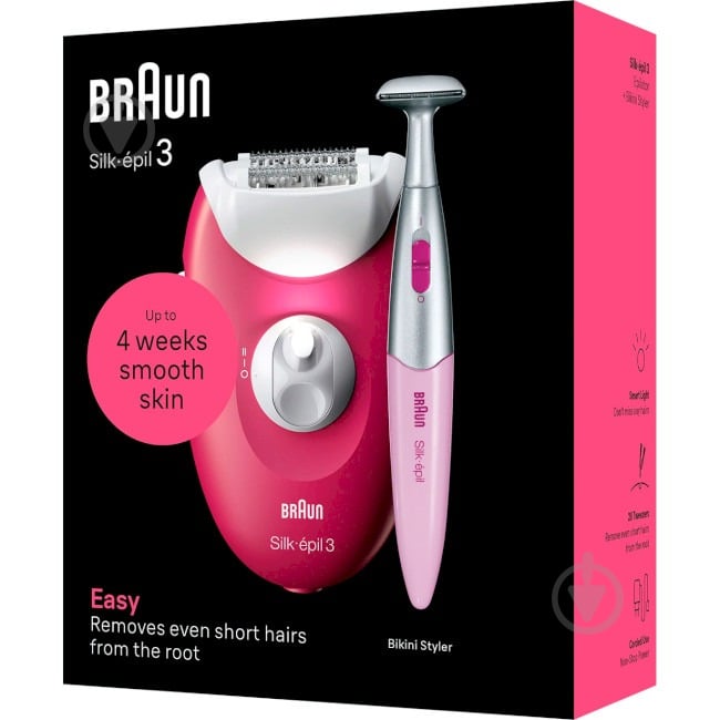 Епілятор Braun Silk-еpil 3 SE 3-202 - фото 2