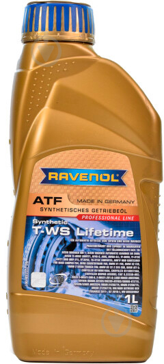 Масло трансмиссионное RAVENOL T-WS Lifetime ATF 1 л (RAV ATF T-WS LIFETIME 1L) - фото 1