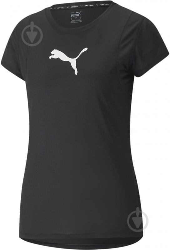 Футболка Puma TRAIN ALL DAY TEE PUMA BLACK 52234401 р.M черный - фото 1