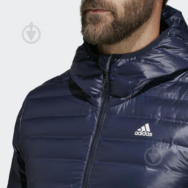 Пуховик мужской Adidas Varilite Ho Jkt DX0785 р.XXXL темно-синий - фото 6