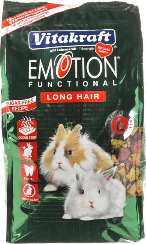 Корм Vitakraft Emotion Long Hair 600 г 25590 - фото 1