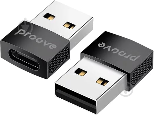 Перехідник Proove OTG Extension USB to Type-C чорний (HBEX00101001) - фото 2