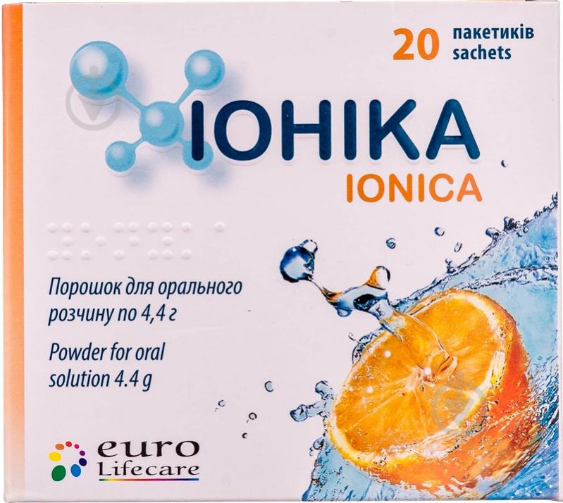 Іоніка д/ор. р-ну по 4.4 г №20 в пакетику порошок - фото 1 Іоніка д/ор. р-ну по 4.4 г №20 в пакетику порошок - фото 1