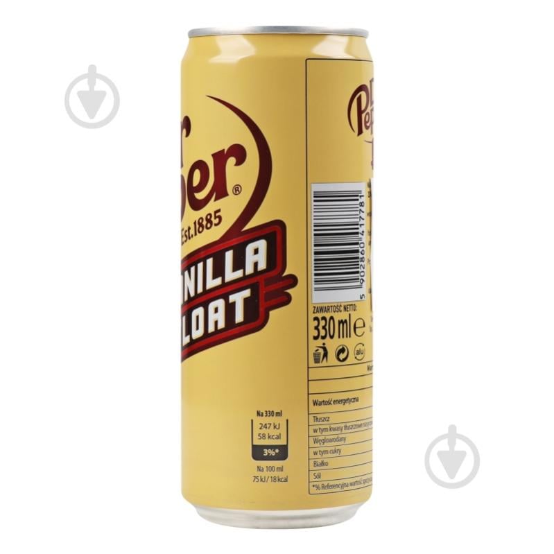 Безалкогольный напиток Dr. Pepper Vanilla 0,33 л - фото 4 Безалкогольный напиток Dr. Pepper Vanilla 0,33 л - фото 4