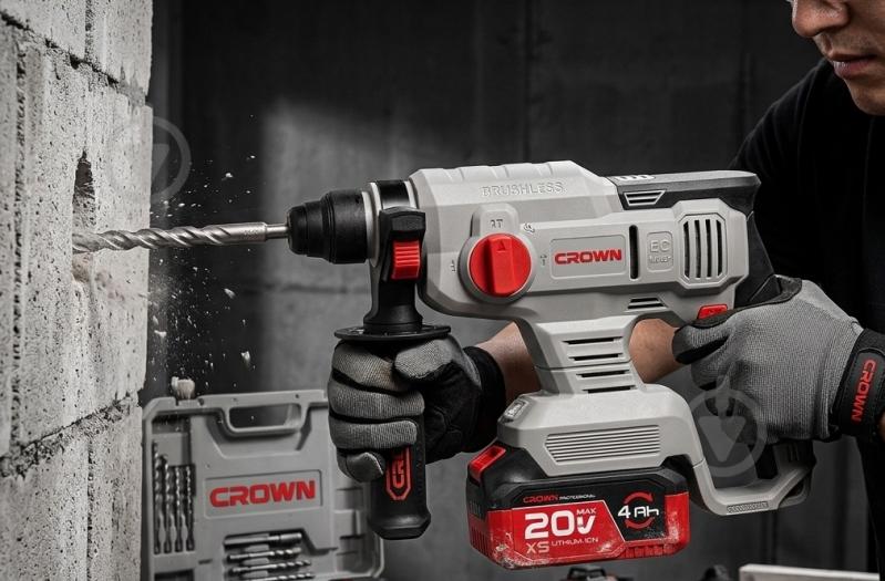 Перфоратор Crown CT28010XS-4 BMC CT28010XS-4 BMC - фото 7